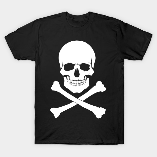 Pirate flag-Jolly Rojer T-Shirt by Dimedrolisimys